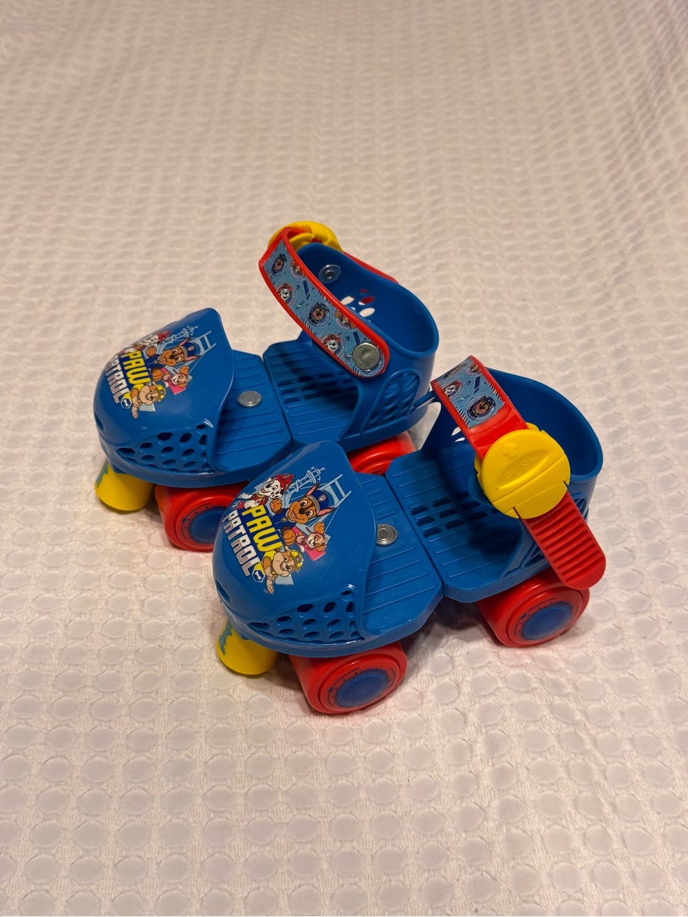 Paw Patrol Blue Red Yellow Kids Adjustable Roller Skates